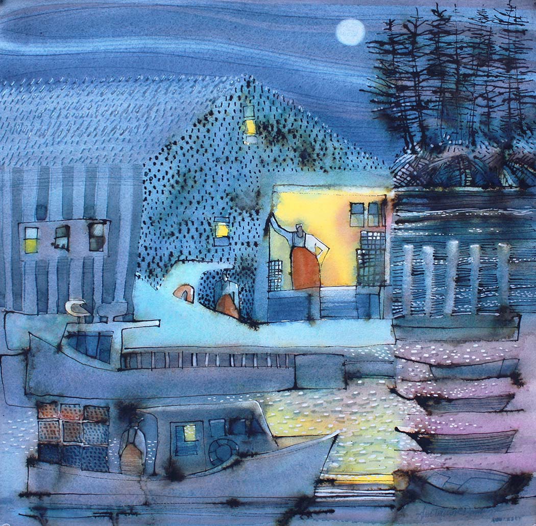 Click here to view Working Dawn by Ann Trainor Domingue