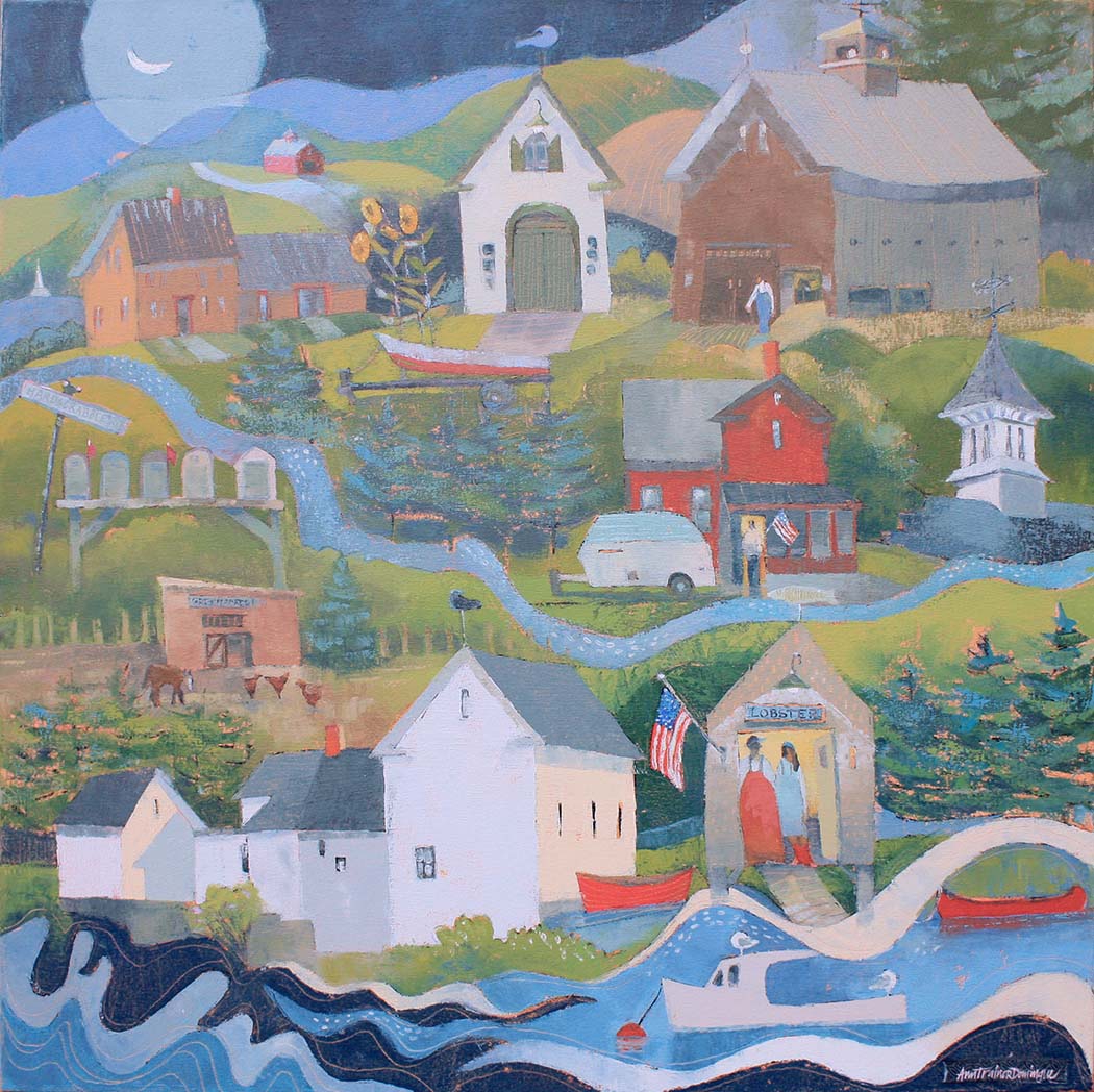 Click here to view Village Roadtrip by Ann Trainor Domingue