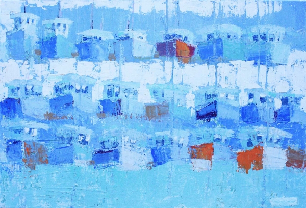 Click here to view Patterns in Blues by Ann Trainor Domingue