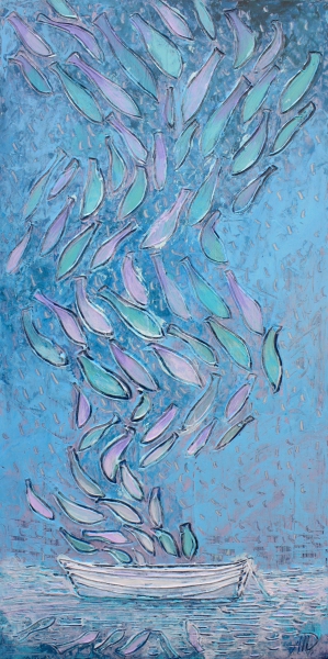 Click here to view Beneath It All Blue by Ann Trainor Domingue