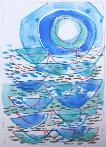 Moving Rippling by Ann Trainor Domingue