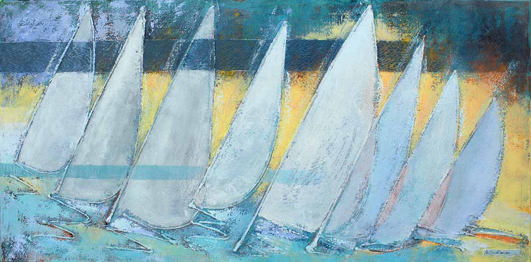 Click here to view Pushing Ahead by Ann Trainor Domingue