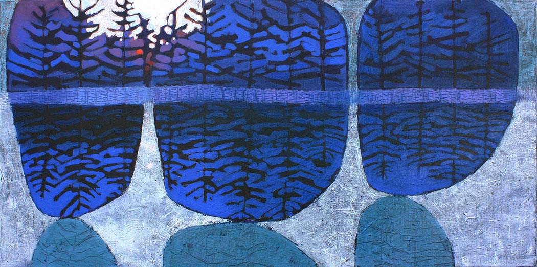 Click here to view Deep Dark Cold Morn by Ann Trainor Domingue