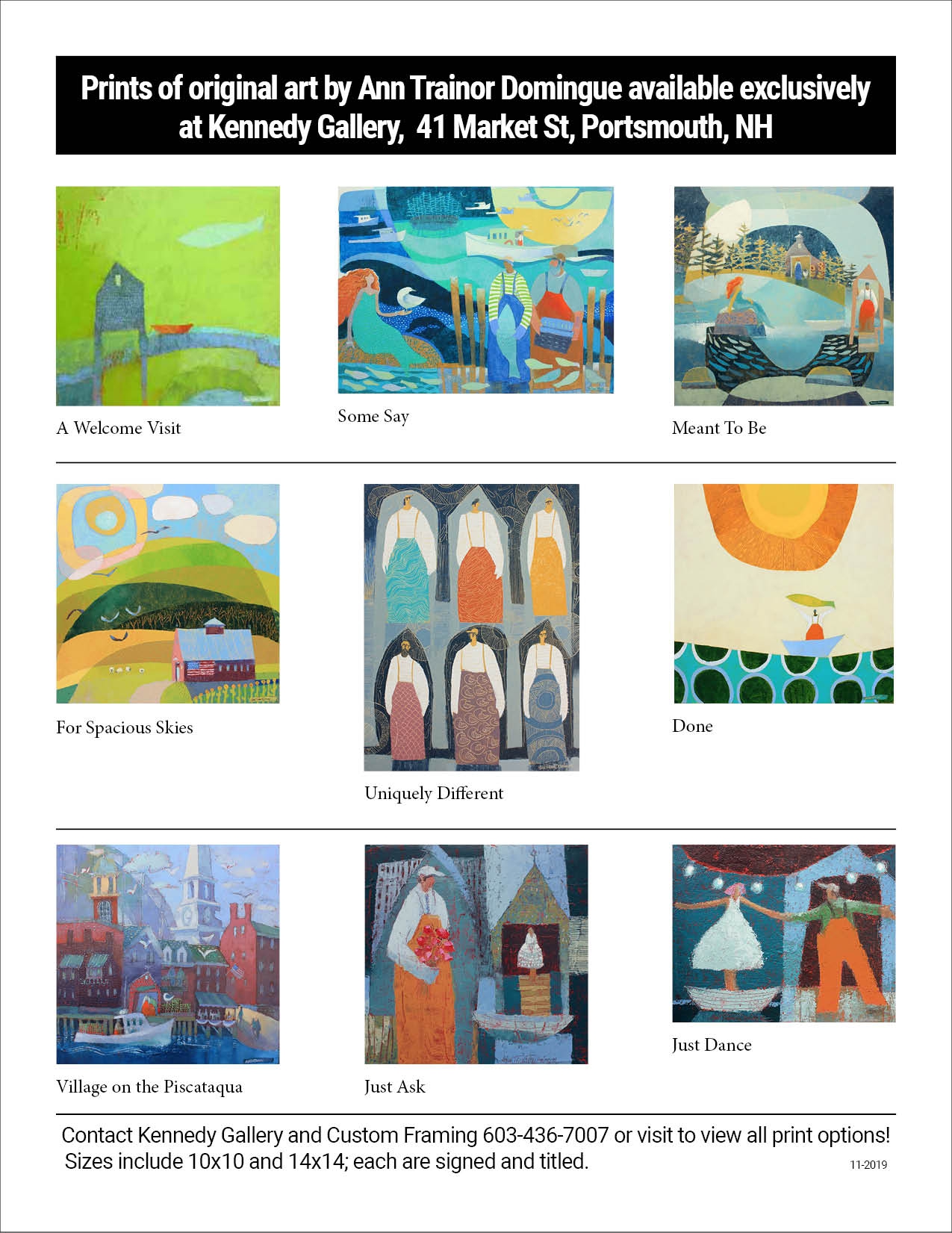 Click here to view Print options 2019 at KG by Ann Trainor Domingue