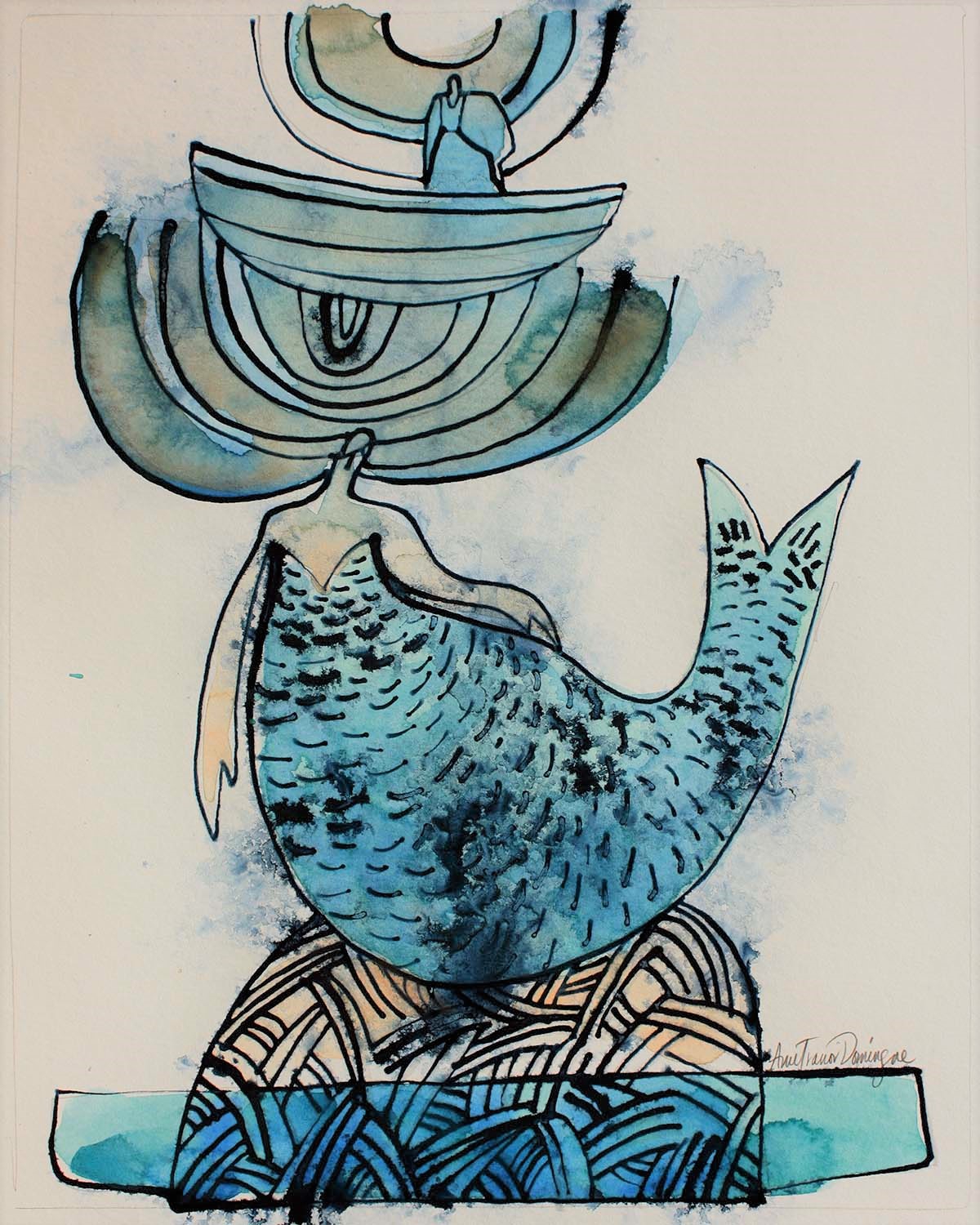 Click here to view Sea Totem by Ann Trainor Domingue