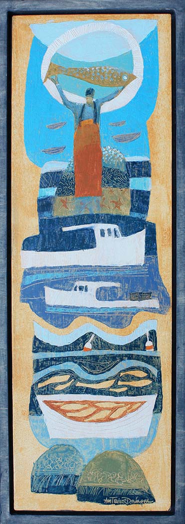 Click here to view Work Day Totem by Ann Trainor Domingue