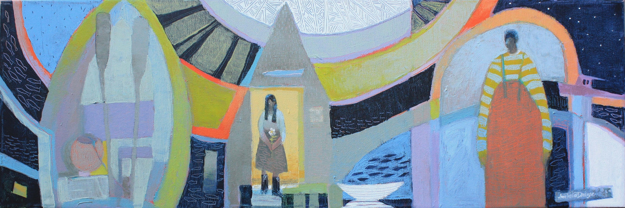 Shapes of Work 2 by Ann Trainor Domingue