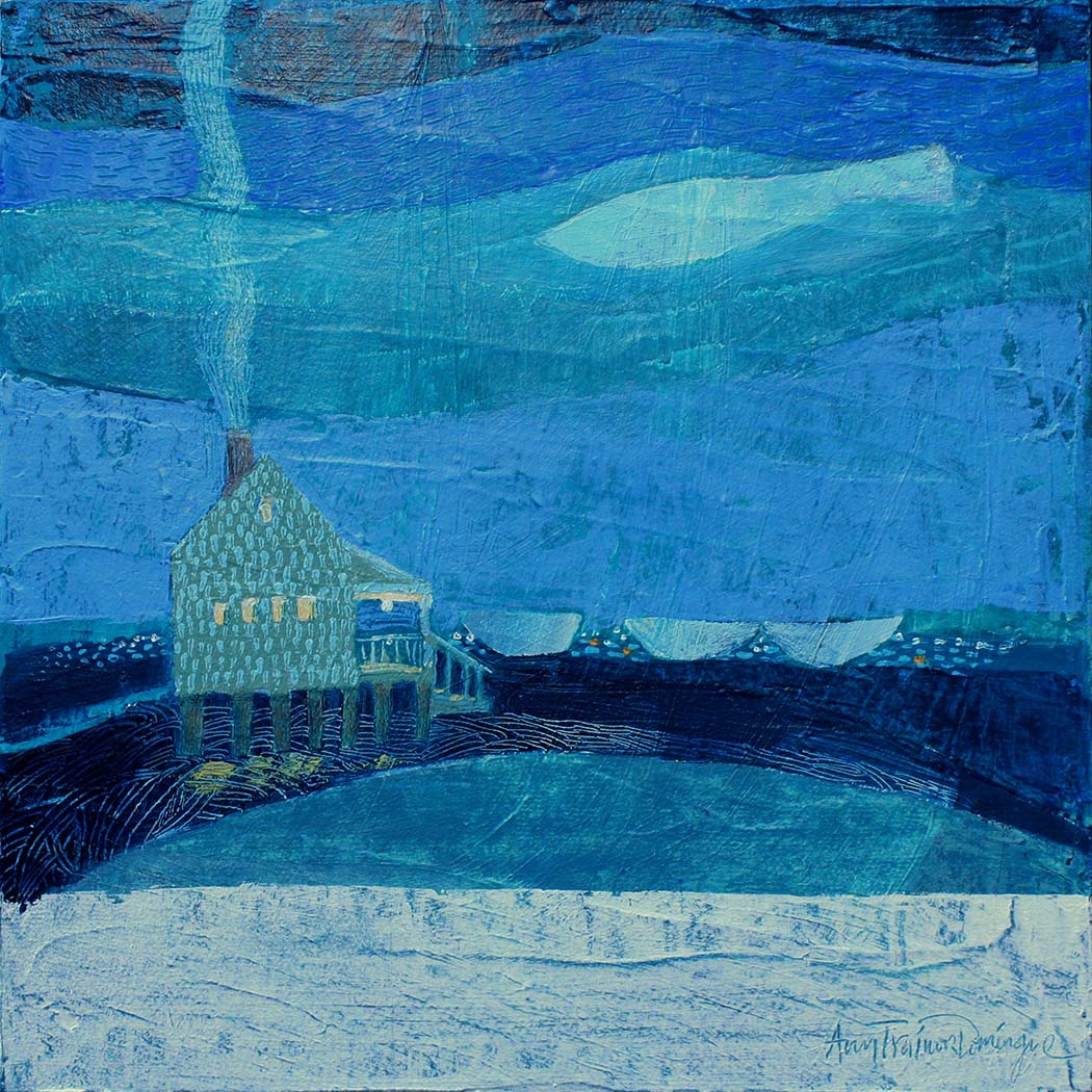 Click here to view Friends Visiting by Ann Trainor Domingue