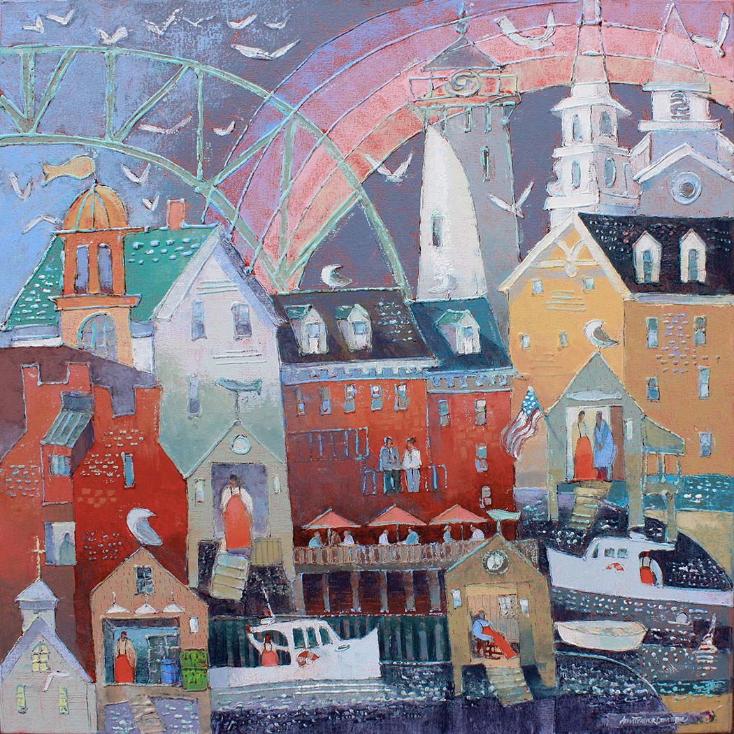 Click here to view Village Under the Sun by Ann Trainor Domingue