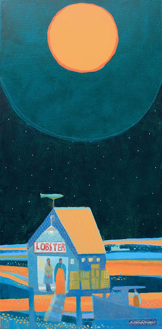 Click here to view Fish Moon Reflections 2 comm by Ann Trainor Domingue