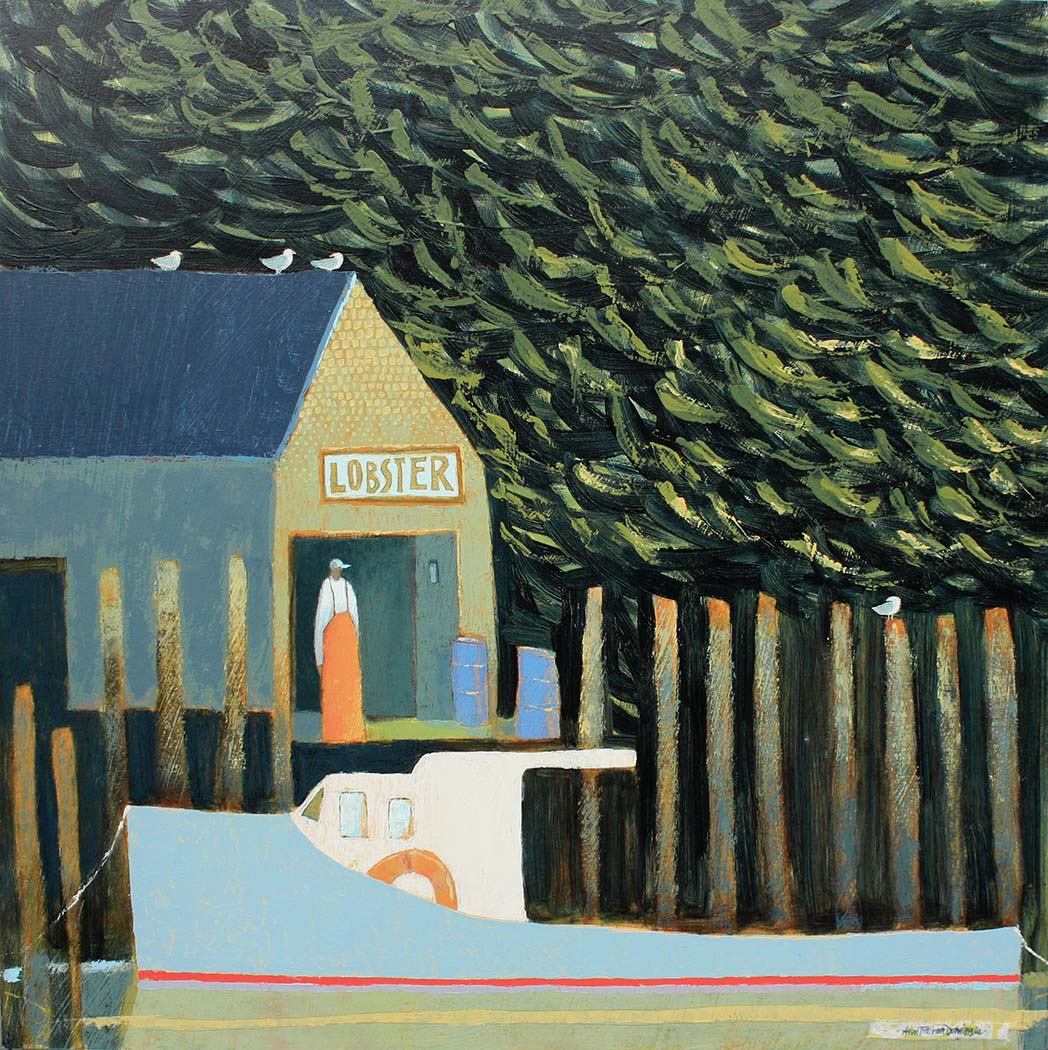Click here to view Evergreen Sunset by Ann Trainor Domingue