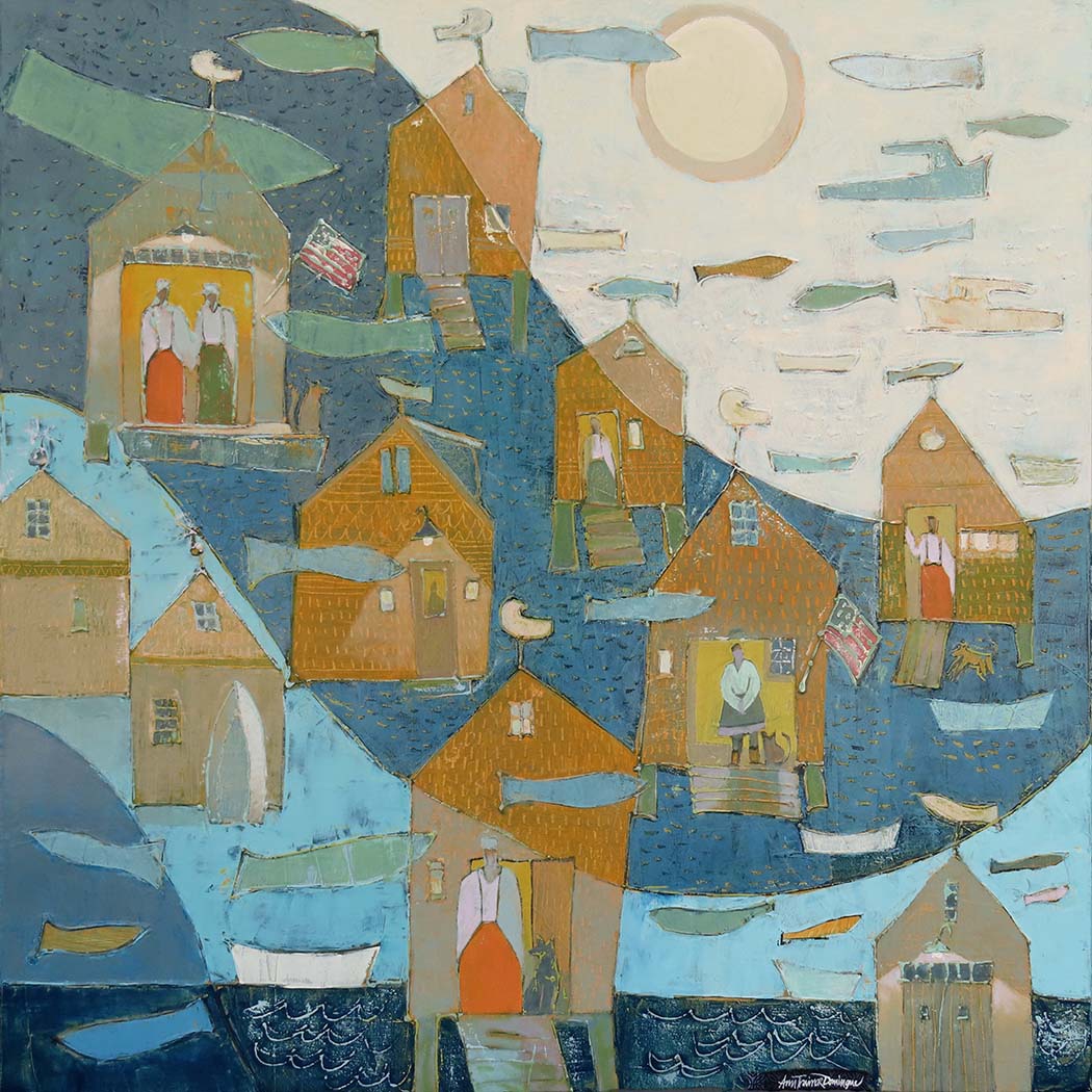 Click here to view Village Feels Like Home by Ann Trainor Domingue