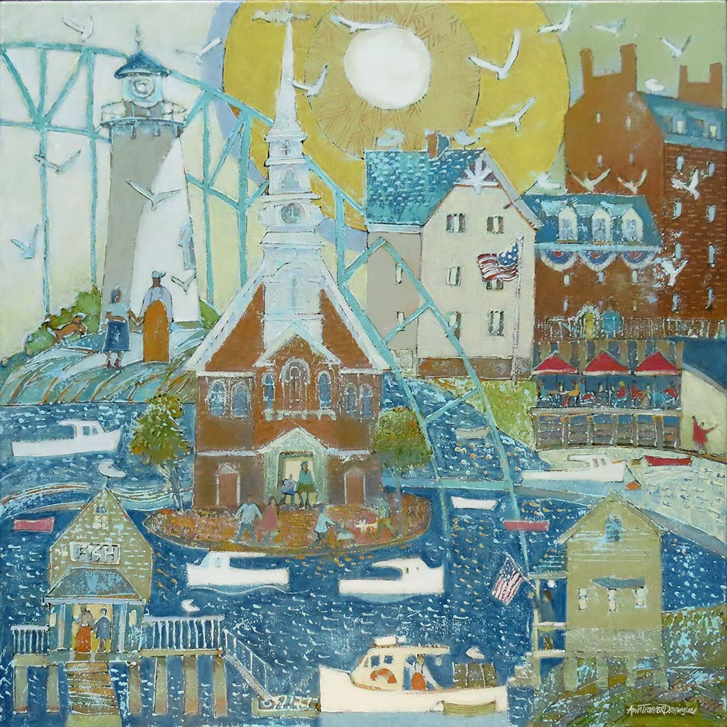 Click here to view Village Beneath the Sun  by Ann Trainor Domingue