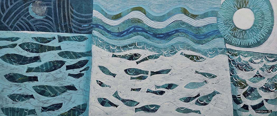 Click here to view Flowing On and On by Ann Trainor Domingue