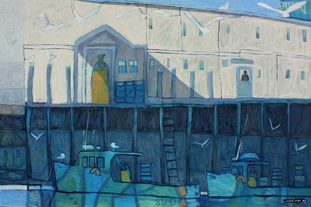 Low Tide Sunlight by Ann Trainor Domingue
