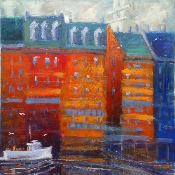 Click here to view Riverside Morn by Ann Trainor Domingue