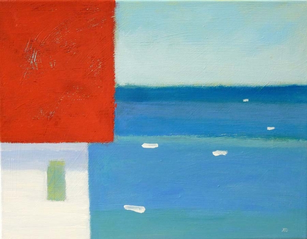 Click here to view Ocean Flag Maine State Flag by Ann Trainor Domingue