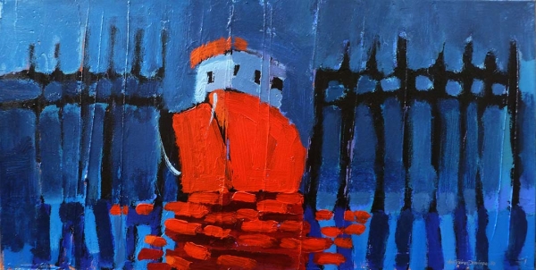 Click here to view Red at Rest by Ann Trainor Domingue