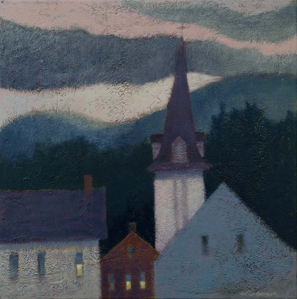 Click here to view Home Town Morn by Ann Trainor Domingue